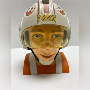 1996 Star Wars Luke Skywalker X-Wing Pilot Toy Head Mini Play Set With Mini Figs